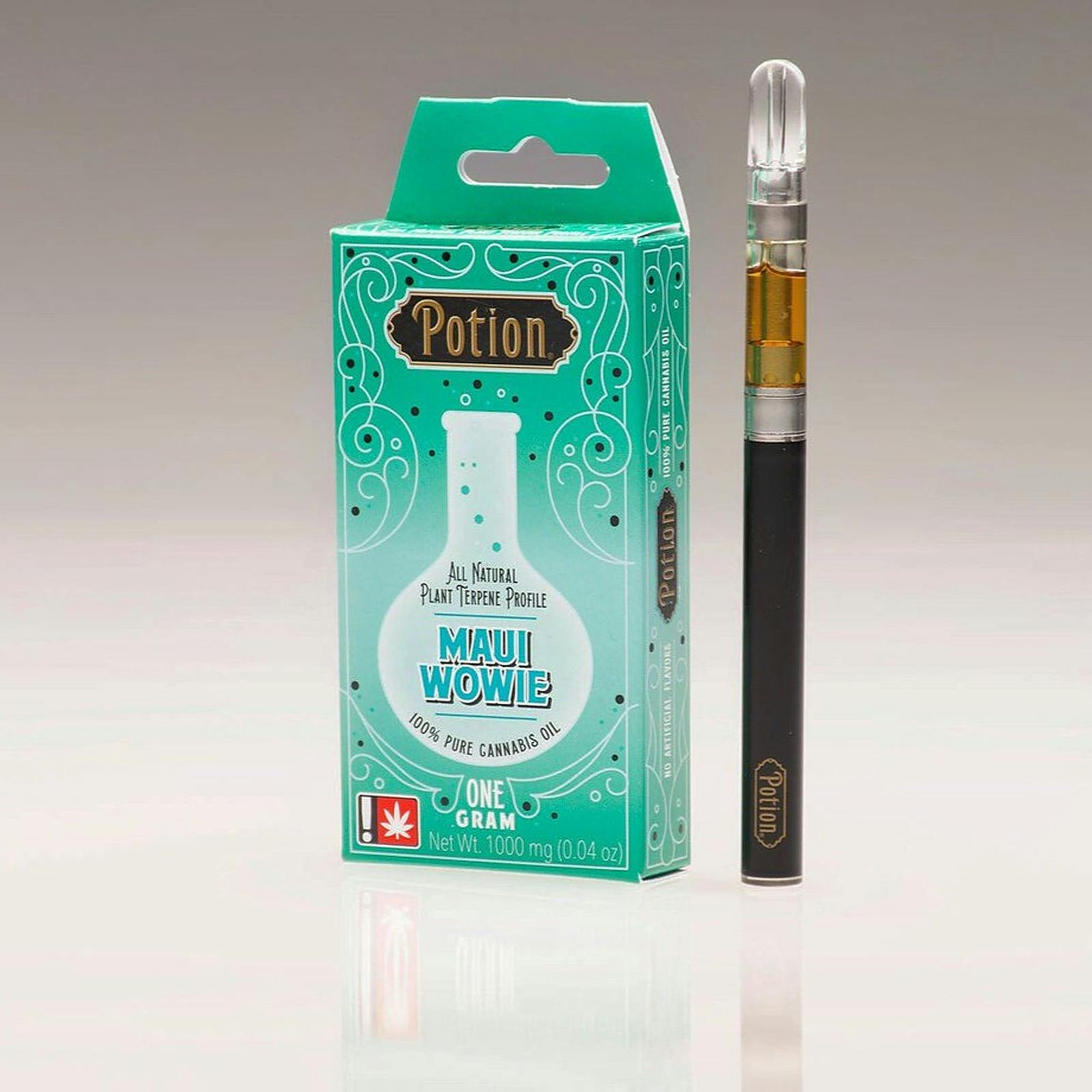 Potion Maui Wowie Distillate Cartridge 1g Leafly 3153